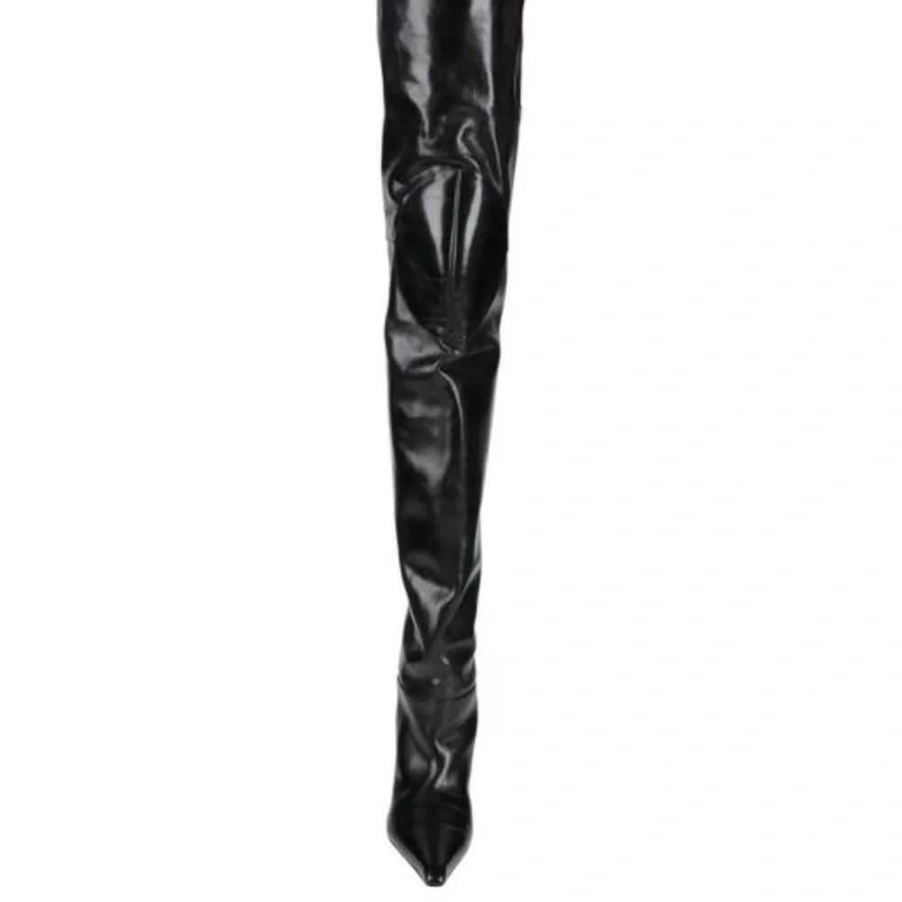 Alexander wang viola 65 thigh high slouch boots nwb 6 - Picture 2 of 9